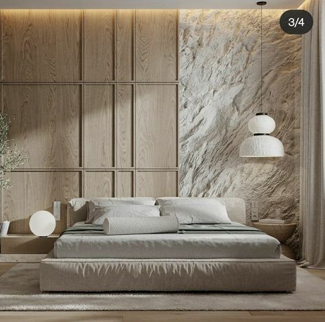 Raw Bedroom Design, Bedroom Moodboard Interior Design, Minimilastic Bedroom, Unique Bedroom Design Interiors, White Contemporary Bedroom, Bedroom Interiors, Modern Bedroom Interior, Bed Design Modern, Architectural Interior