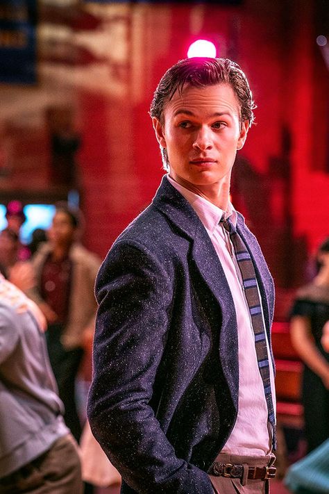 Tony West Side Story, Blue Motivation, West Side Story 2021, West Side Story Movie, California School, Usa Photography, Art Movies, Ansel Elgort, Watch Movie