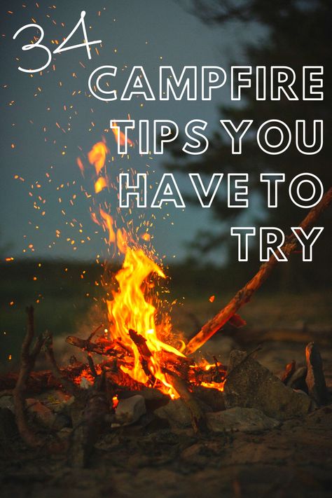 The campfire is an essential part of any campsite and for most of us, it’s one of the first things on our to-do list when we get to the campsite.    Setting up and maintaining a campfire can be challenging sometimes though.  Which is why we created this list of campfire hacks and tips to help make the campfire less work and easier to manage while your camping. How To Start A Campfire, Campfire Setup, Campfire Hacks, Sawdust Fire Starters, Campfire Ideas, Best Fire Starter, Campsite Setup, Homemade Fire Starters, Campfire Fun