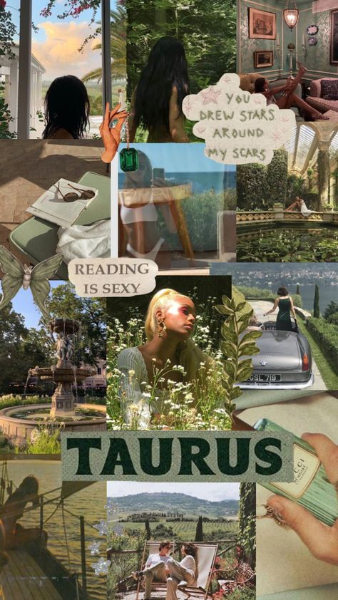 #taurusaesthetic #taurus #aesthetic #moodboard #collage #tauruscore Taurus Luxury Aesthetic, Taurus Collage Wallpaper, Taurus Moodboard Aesthetic, Taurus Collage, Taurus Rising Aesthetic, Taurus Moodboard, Taurus Core, Taurus Fashion, Taurus Journal