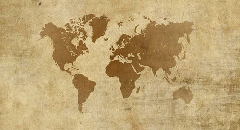 Vintage Map Background, Vintage Map Decor, Map Wrapping Paper, World Map Photo, History Background, Map Background, Map Decor, Background Vintage, Background For Photography