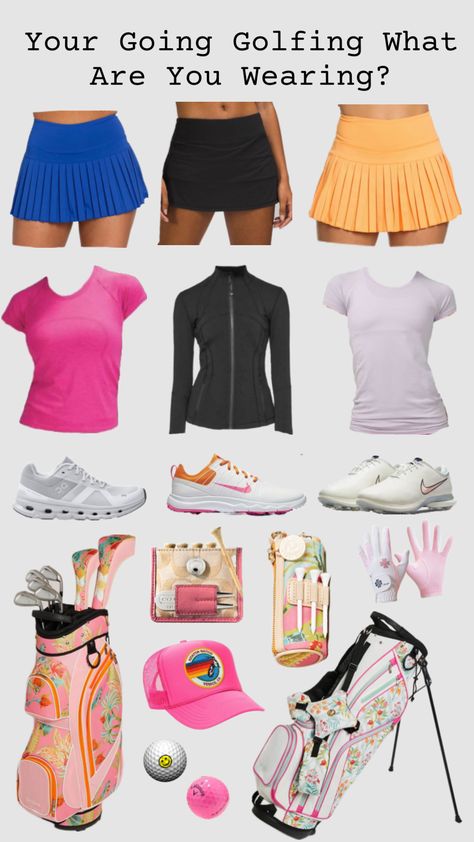 ⛳️ #golffit #golfoutfits #sports #outfitinspo #preppy Preppy Shuffles, Preppy Blogs, Cute Golf Outfit, Disney Outfits Women, Golf Preppy, Golf Inspiration, Womens Golf Fashion, Cute Dress Outfits, Preppy Girl