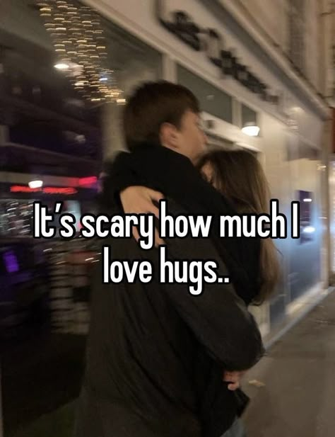 #hugs #coquette #whisper #funny #1 #relatable #bsf Love Language Is Physical Touch, I Love Hugs, Chemistry Between Two People, Love Hugs, Relatable Crush Posts, Physical Touch, Couples Vibe, My Kind Of Love, Active Listening