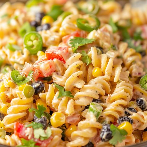 Creamy Ranch Taco Pasta Salad Fiesta Ranch Chicken Pasta Salad, Doritos Pasta Salad, Ranch Taco Pasta Salad, Creamy Ranch Taco Pasta Salad, Mayo Free Pasta Salad, Chipotle Ranch Pasta Salad, Pasta Salad Recipe Mayo, Taco Pasta Salad Recipes, Sides For Cookout Summer Parties