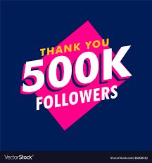 500k followers thank you message in funky style Vector Image 500k Followers Tiktok, 500k Followers Instagram, Instagram Followers Logo, 5k Instagram Followers, 500k Followers, Free Followers On Instagram, Heart App, Gain Instagram Followers, Logo Online Shop