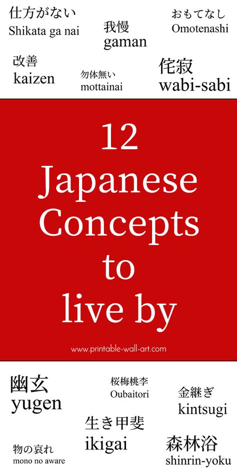 12 Japanese concepts to live by Motivational Japanese Words, Japanese Principles Life, Yugen Japanese Tattoo, Japanese Inspirational Words, Japanese Word With Deep Meaning, Japanese Philosophy Words, Yugen Japanese Meaning, Japanese Way Of Life, Japanese Wisdom Quotes