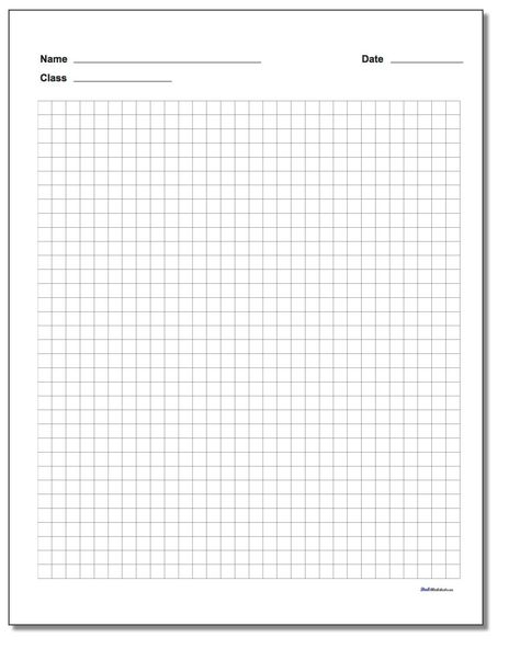 This plain printable graph paper includes a name and date block at the top of the page, which makes it perfect for homework assignments. Other full-page printable graph paper, coordinate planes and handwriting paper ready to print on the site... Simple Doodling, Coordinate Planes, Isometric Graph Paper, Elementary Printables, Paper Template Free, Paper Grid, Free Paper Printables, Printable Graph Paper, Maths Paper