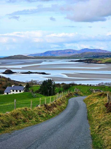 Postcards From Ireland | Another lovely day in Donegal.🌞 Moving To Ireland, Donegal Ireland, Scottish Islands, Lovely Day, Scotland Travel, Ireland Travel, Island Life, Both Sides, Great Britain