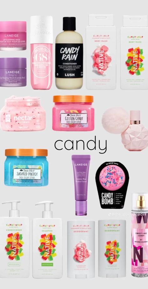 Smell Fruity, Smell Like Candy, How To Smell Good, Candy Aesthetic, To Smell Good, Fragrances Perfume Woman, Body Hygiene, Basic Skin Care Routine, Shower Skin Care