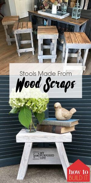 Things To Make With 2x4 Scraps, Rustic Stools, Diy Stool, Diy Lawn, Scrap Wood Crafts, Carpentry Projects, Wood Projects That Sell, Easy Wood, Wood Scraps