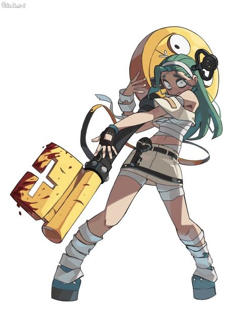 Guilty Gear Strive Characters, Aba Guilty Gear Icon, Aba Guilty Gear Strive, Aba And Paracelsus Guilty Gear Pfp, Guilty Gear Character Design, A B A Guilty Gear, Aba And Paracelsus Guilty Gear, Guilty Gear Giovanna Art, May Guilty Gear