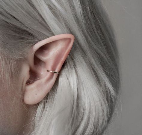 𝘢𝘮𝘰𝘥𝘦𝘳𝘯𝘪𝘤𝘢𝘳𝘶𝘴 Ears Aesthetic, Half Elf, 얼굴 드로잉, Pointed Ears, Yennefer Of Vengerberg, High Elf, Elf Ears, Arte Inspo, Skateboarder