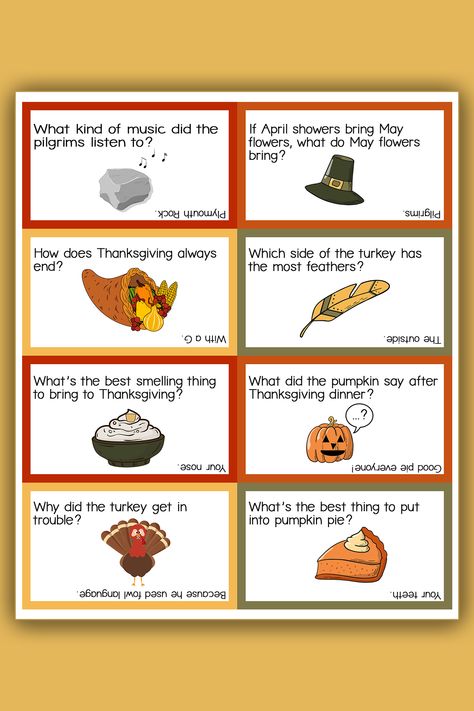 Autumn Jokes For Kids, November Jokes For Kids, Thanksgiving Riddles For Kids, Fall Jokes For Kids, Thanksgiving Fun For Kids, Thanksgiving Riddles, Fall Jokes, Lunch Notes For Kids, Thanksgiving Jokes For Kids