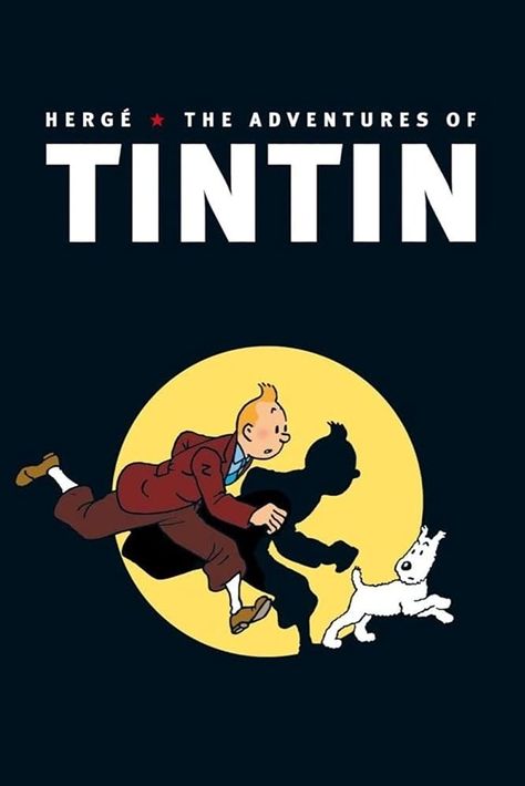 The Adventures of Tintin (1991) Tintin Movie, Tin Tin Cartoon, The Adventures Of Tintin, Adventures Of Tintin, Logo Game, Adventure Movie, Bd Comics, Popular Movies, Vintage Comics