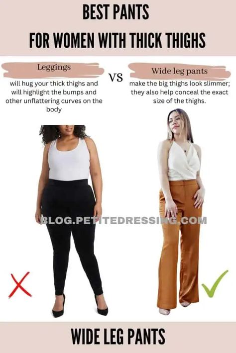 Thick Thighs Outfit, Pants Guide, Thicker Thighs, Petite Dressing, Low Waisted Pants, Street Style Petite, Petite Street Style, Petite Outfit Ideas, Petite Celebrities