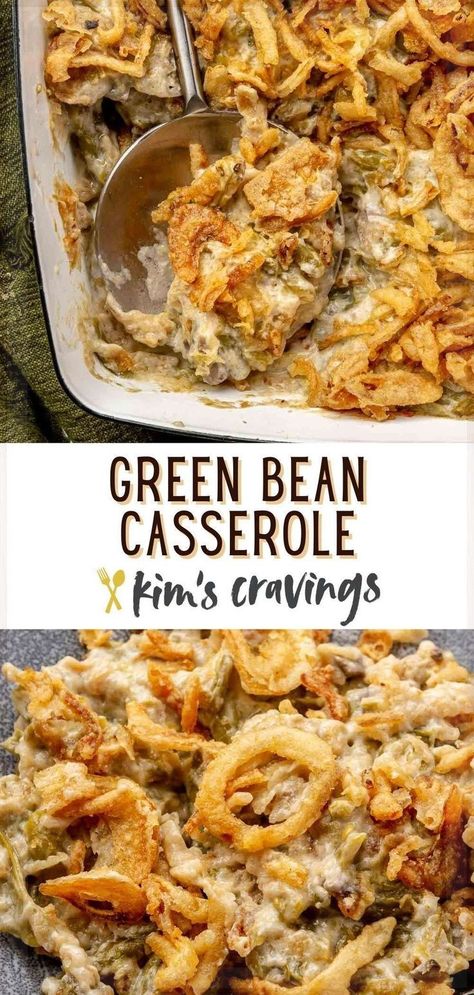 French Style Green Beans, The Best Green Bean Casserole, Green Bean Casserole From Scratch, Strawberry Blondie, Cheesy Green Beans, Best Green Bean Casserole, The Best Green Beans, Green Bean Casserole Easy, Easy Green Beans