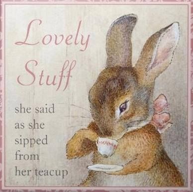 Beatrice Potter, Somebunny Loves You, Tea Quotes, Cuppa Tea, A Bunny, Tea Art, Beatrix Potter, Peter Rabbit, Tile Art