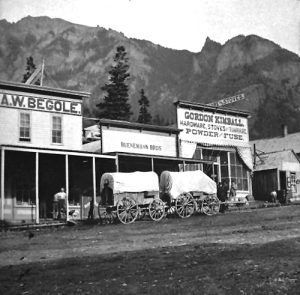 Ouray, Colorado – Switzerland of America – Legends of America Colorado History, Ouray Colorado, Trout Lake, Southwest Colorado, Toll Road, Mining Town, San Juan Mountains, Brick Building, Clock Tower