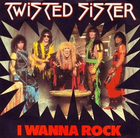 Twister Sister, Musica Disco, Rock Band Posters, Twisted Sister, Rock Of Ages, Musica Rock, Rock Baby, Glam Metal, Backgrounds Wallpapers