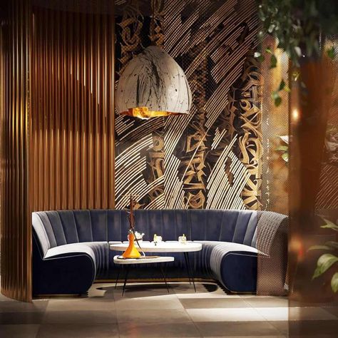 Velvet Restaurant, Booth Sofa, Club Design Interior, Table Booth, Restaurant Booth Seating, Restaurant Layout, Moroccan Restaurant, Club Sofa, Restaurant Booth