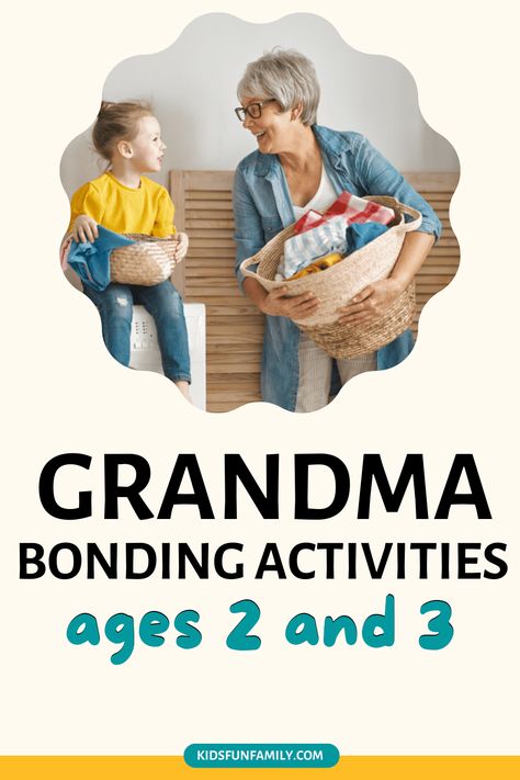 Things To Do With Three Year Olds, Grandma Activities With Grandchildren, Activities For A Three Year Old, Things To Do With A Three Year Old, Activities To Do With Grandkids, Grandma Camp Ideas Fun Activities, Things To Do With Your Grandma, Fun Things To Do With Grandkids, Games For Three Year Olds