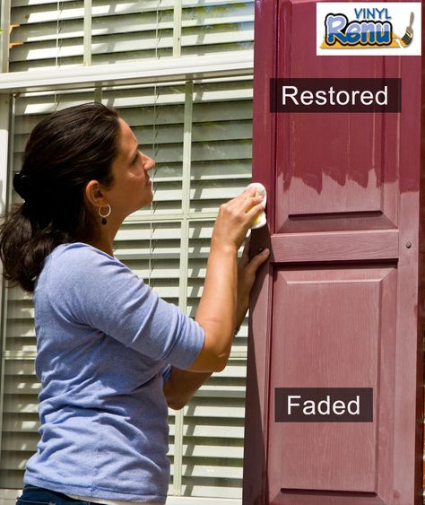 I rescued my 7yo faded shutters in less than hour with this wonderful product, Shutter Renu. Try it on your faded shutters. You’ll never think of paint or replacement again. Bedroom Shutters, Small Shutters, Large Shutters, Kitchen Shutters, Repurposed Kitchen, Indoor Shutters, Raised Panel Shutters, Repurposed Headboard, Farmhouse Shutters