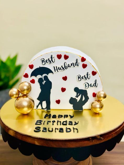 Best Husband Birthday Cake, Husband Dad Birthday Cake, Best Husband And Dad Cake, Husband Birthday Cake Design, Cake Design For Dad Birthday, Husband Dad Cake, Husband Cake Design, Best Dad Cake Birthday, Best Dad Birthday Cake