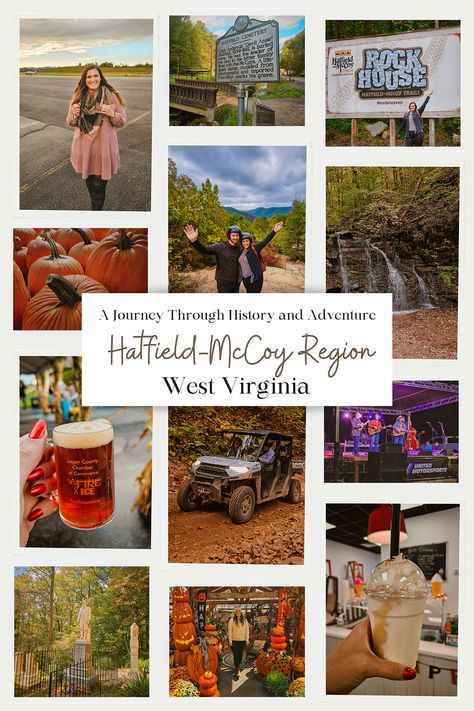 A Weekend Exploring the Hatfield-McCoy Region: A Journey through History and Adventure Hatfield And Mccoy Trails, Hatfield And Mccoy, Hatfields And Mccoys, Logan County, Weekend Travel, House On The Rock, Adult Beverages, Chamber Of Commerce, Adult Drinks