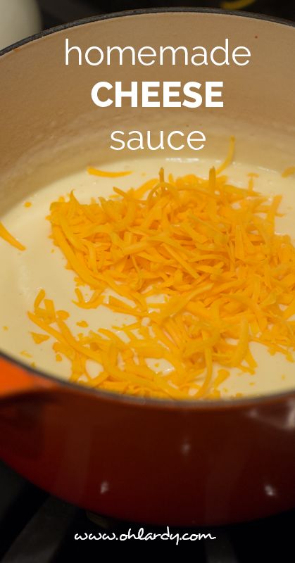 Making your own cheese sauce couldn't be simpler! (try using potato starch to make this gluten-free) Homemade Cheese Sauce, Cheese Sauce Recipe, Gravy Sauce, Nachos Recipe, Homemade Cheese, Savory Sauce, Homemade Sauce, Alfredo Sauce, Cheese Sauce