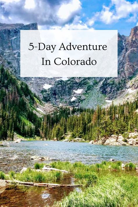 Discover the best of Colorado in just five days with this road trip itinerary. Explore the stunning scenery of the Rocky Mountains, visit charming towns, and experience outdoor adventures along the way. Colorado Road Trip Itinerary, Colorado Road Trip, Florida National Parks, Colorado National Parks, Rocky Mountains Colorado, Sky Ride, Rocky Mountain National Park Colorado, Road Trip To Colorado, Colorado Trip