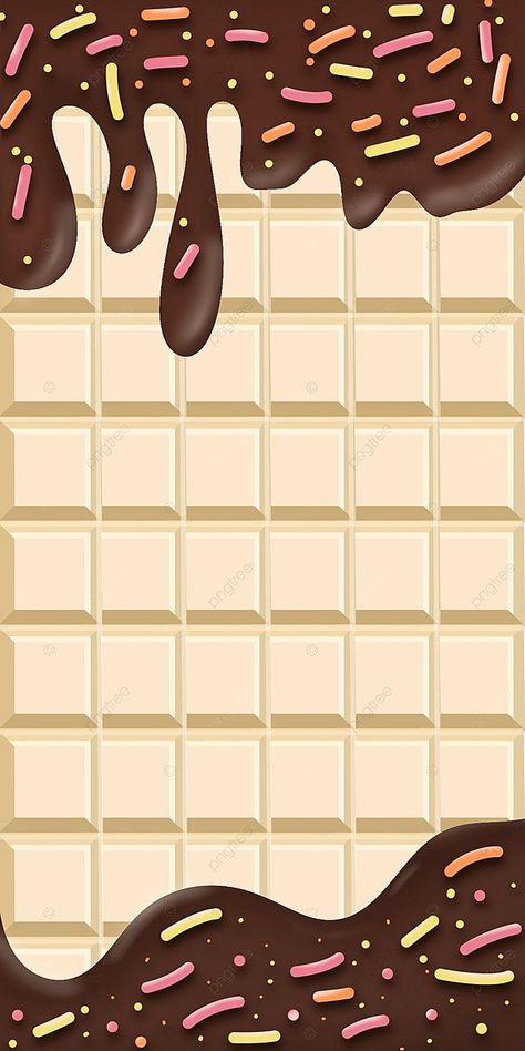 Chocolate Background Design, Chocolate Wallpaper Cute, Sweets Background, Dessert Wallpaper, Wallpaper Chocolate, Dessert Background, Background Chocolate, Chocolate Vector, Chocolate Splash