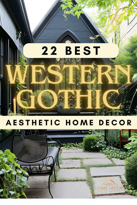 Goth Industrial Decor, Elegant Gothic Home Decor, Witchy Western Decor, Gothic Country Decor, Gothic Design Interior, Dark Southwestern Aesthetic, Cottage Gothic Aesthetic, Industrial Look Bathroom, Goth Farmhouse Living Room