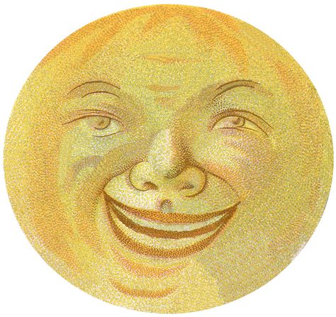 Public-Domain Vintage Illustrations | Vintage Halloween Witch Image with Moon Man Man In The Moon Face, Witch Image, Vintage Witches, Moon Faces, Sun Faces, Vintage Celestial, Red Halloween, Moon Man, Vintage Halloween Witch