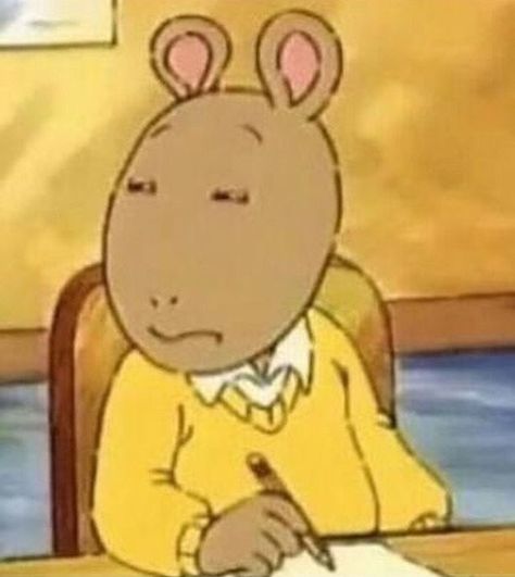 Arthur Funny, Arthur Memes, Arthur Cartoon, Arthur Read, Reaction Faces, Lofi Vibes, Spongebob Funny, Reaction Images, Pbs Kids