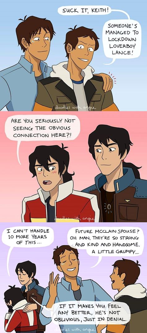 #Klance Older Klance Au, Lance X Keith Comic Spicy, Voltron Klance Fanfiction, Klance Voltron Fanart Comic, Voltron Comics Klance, Voltron Funny Comic, Keith X Lance Voltron Fanart, Voltron Klance Headcanons, Voltron Klance Omegaverse