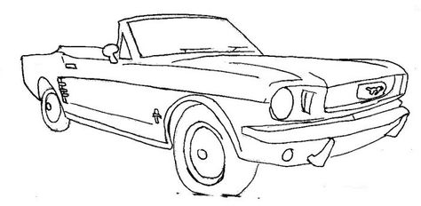 Ford Mustang Convertible.  Embroidery.  Cross stitch. Tattoo outline. Stitch Tattoo Outline, Mustang Tattoo, Cross Stitch Tattoo, 68 Mustang, Corvette Car, Car Coloring Pages, Stitch Tattoo, Mustang Car, Ford Mustang Convertible