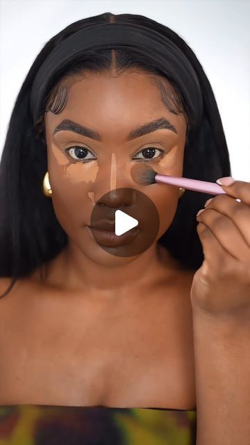 Makeup Looks For Darker Skin, Soft Glam Bridal Makeup Black Women, Simple Makeup Black Women, Fall Makeup For Black Women, Jackie Aina Makeup, Everyday Makeup Black Women, Nude Makeup Looks Black Women, Natural Beat Makeup Black Women, Glam Makeup Looks Black Women