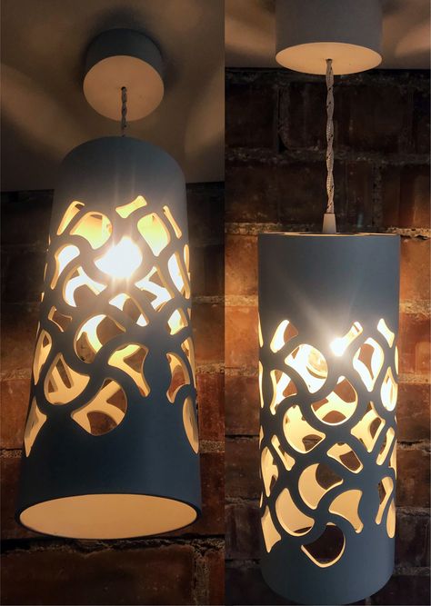 Pvc Lamps, Pvc Lamp, Wooden Lamps, Pvc Pipe Projects, Support Telephone, Wooden Lamp, Pvc Pipe, Handmade Home, Birch Wood