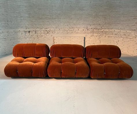 Bellini Couch, Rust Couch, Mario Bellini Sofa, Bellini Sofa, Mario Bellini, Real Estate Office, Bellini, Modular Sofa, B & B