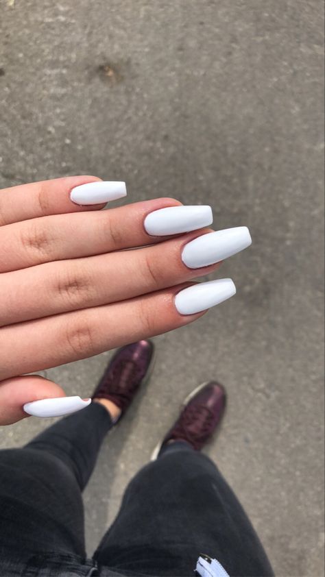 Letnji Nokti Za More, Beli Nokti, Letnji Nokti, Nokti Za Leto, Cute Easy Nail Designs, Fake Nails Long, April Nails, Wow Nails, Ombre Nails Glitter