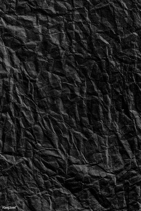 Crumpled black paper textured background | free image by rawpixel.com / marinemynt Dark Template, Black Textured Wallpaper, Black Paper Texture, Desktop Background Nature, Crushed Paper, Black Background Painting, Film Texture, Crumpled Paper, Free Illustration Images