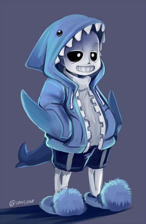 A "Shark"-et Sans E Frisk, Undertale Pictures, Shark Hoodie, Sans Cute, Undertale Sans, Undertale Funny, Toby Fox, Undertale Cute, Undertale Drawings