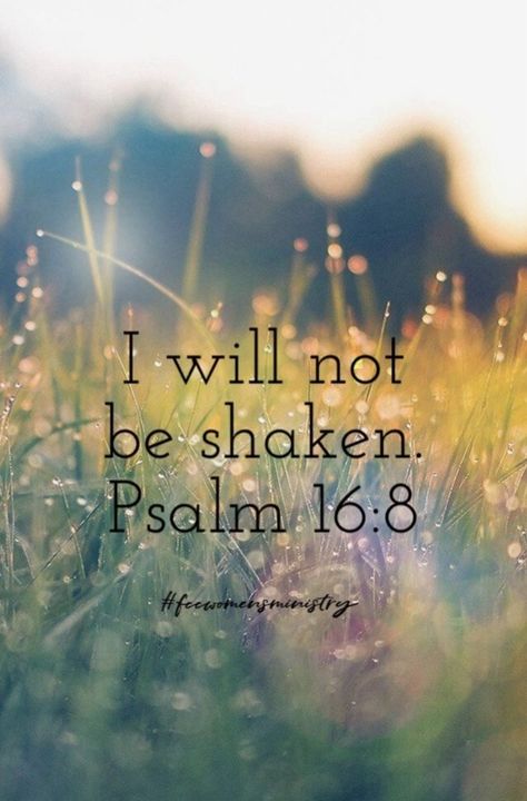 Biblical Encouragement Quotes, Uplifting Bible Verses Inspiration, Psalm 16 8, Bible Quotes Images, Powerful Bible Verses, Beautiful Bible Verses, Biblical Verses, Inspirational Quotes God, Prayer Scriptures