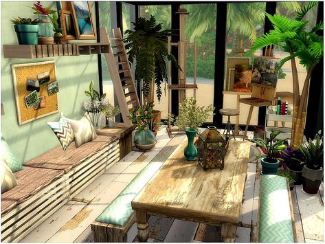 Sims 4 Cottage Cc, Sims 4 Cottage, Sims Download, Romantic Bath, Bakery Design Interior, Cc Furniture, Bakery Design, Sims 4 Cc Furniture, Island Living