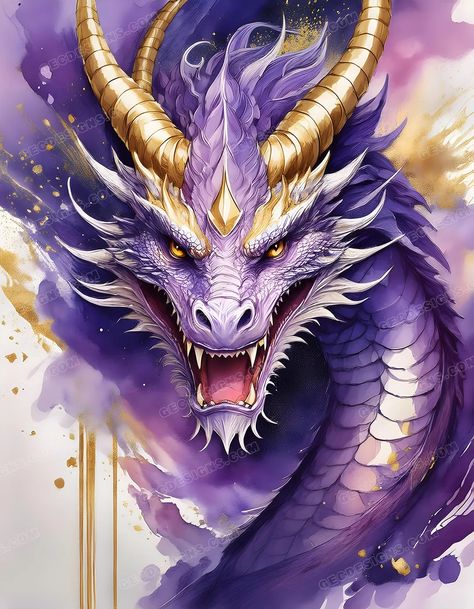 Digital art of scary dangerous purple dragon wallpaper Purple Dragon Wallpaper, Dragons Purple, Digital Art Wallpaper, Dragon Wallpaper, Female Demons, Creative Branding Design, Warriors Wallpaper, Scary Wallpaper, Purple Dragon