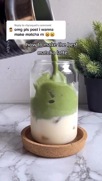 Green Tea Latte Recipe, Matcha Tea Recipes, Matcha Drink Recipes, Matcha Green Tea Recipes, Tea Latte Recipe, Matcha Latte Recipe, Iced Drinks Recipes, Best Matcha, Matcha Drink