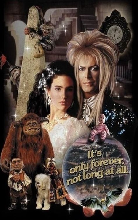 Sarah And Jareth, Jim Henson Labyrinth, David Bowie Labyrinth, Labyrinth Art, Bowie Labyrinth, Labyrinth 1986, Labyrinth Movie, Martial Arts Movies, Goblin King