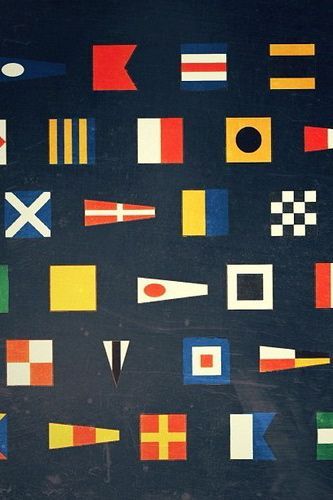 Maritime Flags, Teenage Boy Room, Kiel James Patrick, Signal Flags, Graphic Design Cards, Nautical Flags, Shabby Style, Linen Canvas, Nautical Fashion