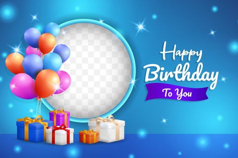 Happy Birthday Background Design, Background Layout Design, Happy Birthday Background, Birthday Background Design, Background Layout, Design Birthday, Happy Birthday Greeting Card, Greeting Card Template, Banner Background Images