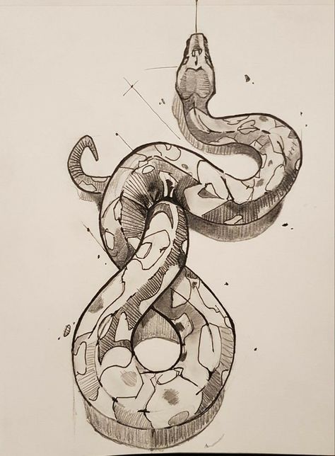 Pencil Art Aesthetic, Snake Sketch, Pencil Art Love, Snake Drawing, Animal Drawings Sketches, Snake Art, Arte Sketchbook, Art Drawings Sketches Creative, Cross Patterns